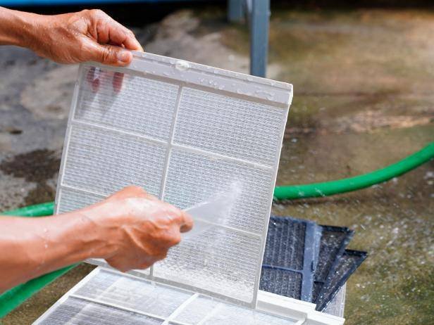 how to clean air filter